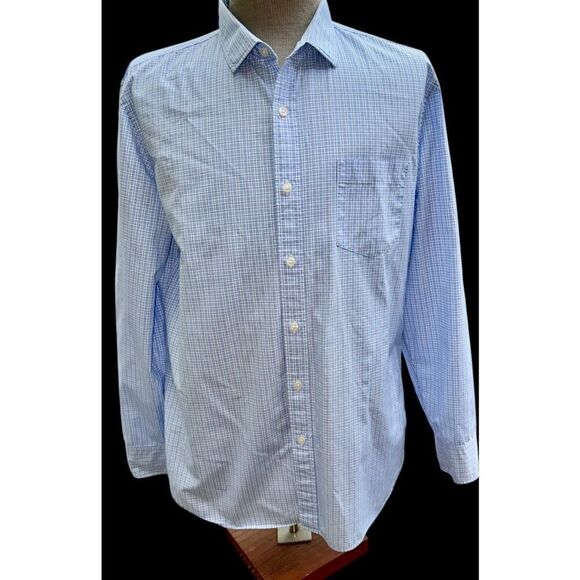 J. Crew Thompson Shirtings Men’s Dress Shirt Sz. XL Professional Office - Picture 16 of 16